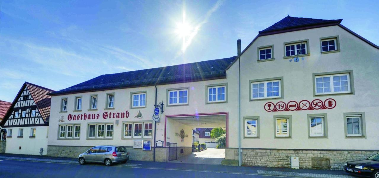 Gasthaus Straub Grettstadt Esterno foto